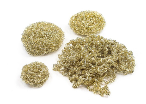 12mm الفولاذ المقاوم للصدأ تنظيف الكرة المنزلية شقة النحاس مطلي