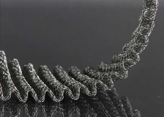 تخصيص معدن 30 مم محبوك شبكة الفولاذ المقاوم للصدأ Emi Shielding