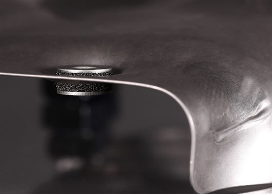 الفضة والبيضاء الخيوط المنسوجة سلك الشبكة المرشح المقاومة للحمض والقلي والعينة