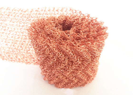 316 محبوك شبكة الفولاذ المقاوم للصدأ المموج / شقة ل demister