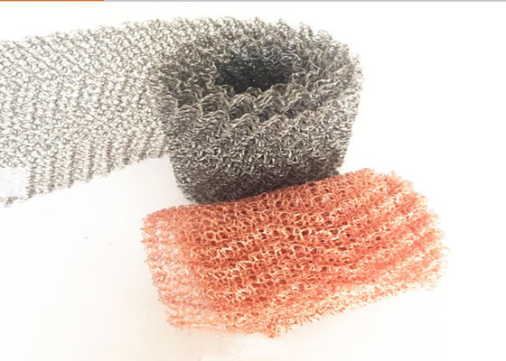 316 محبوك شبكة الفولاذ المقاوم للصدأ المموج / شقة ل demister