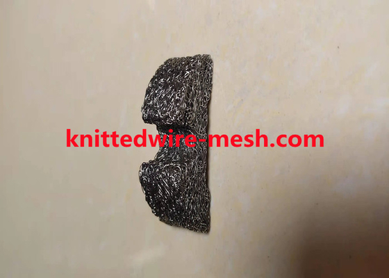 خاص على شكل W محبوك شبكة سلكية طوقا الفولاذ المقاوم للصدأ 0.11mm