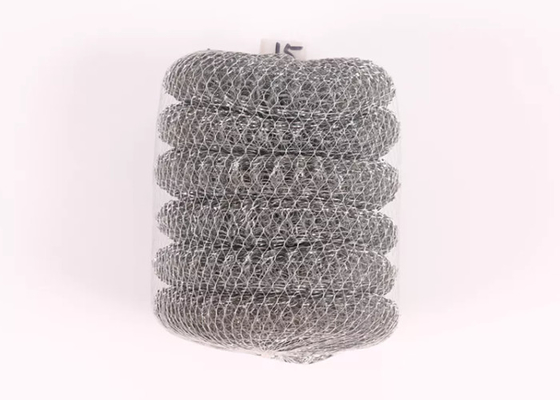 تنظيف الغسيل الحلزوني 316 كرة تنظيف الفولاذ المقاوم للصدأ للمطبخ