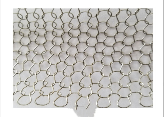 الفولاذ المقاوم للصدأ الغاز السائل محبوك شبكة سلكية 0.18 مم قطر 280 مم