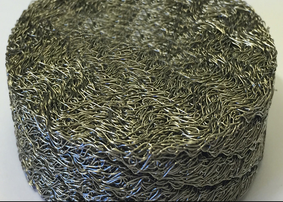 56 * 40 * 23 مم مخمدات وسادة معدنية أسطوانية الفولاذ المقاوم للصدأ OEM للتصفية