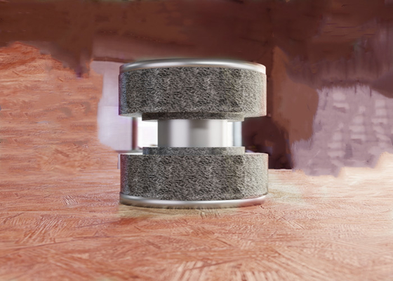 مخمدات وسادة معدنية Sus316l Od29mm Id24mm سمك 10 ملم