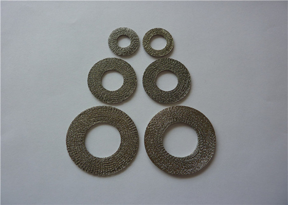OD25mm مضغوط محبوك شبكة سلكية تصفية الغاز السائل 0.55mm 100mesh / بوصة