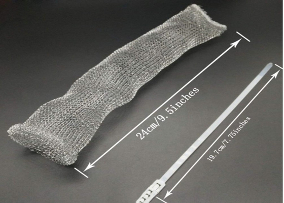 أكياس شبكة الترشيح SS 304 50ft 100ft 3cm - 1m مقاومة التآكل