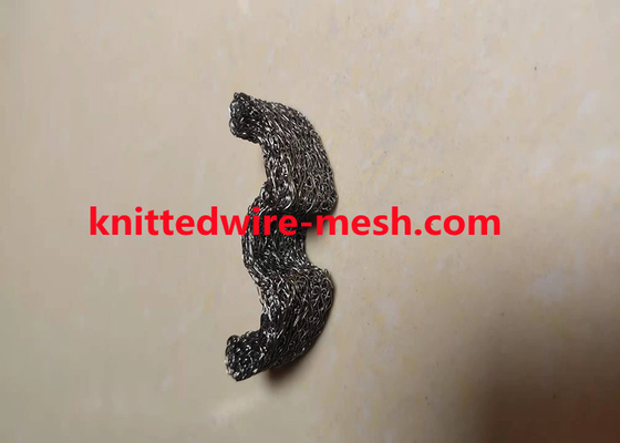 خاص على شكل W محبوك شبكة سلكية طوقا الفولاذ المقاوم للصدأ 0.11mm